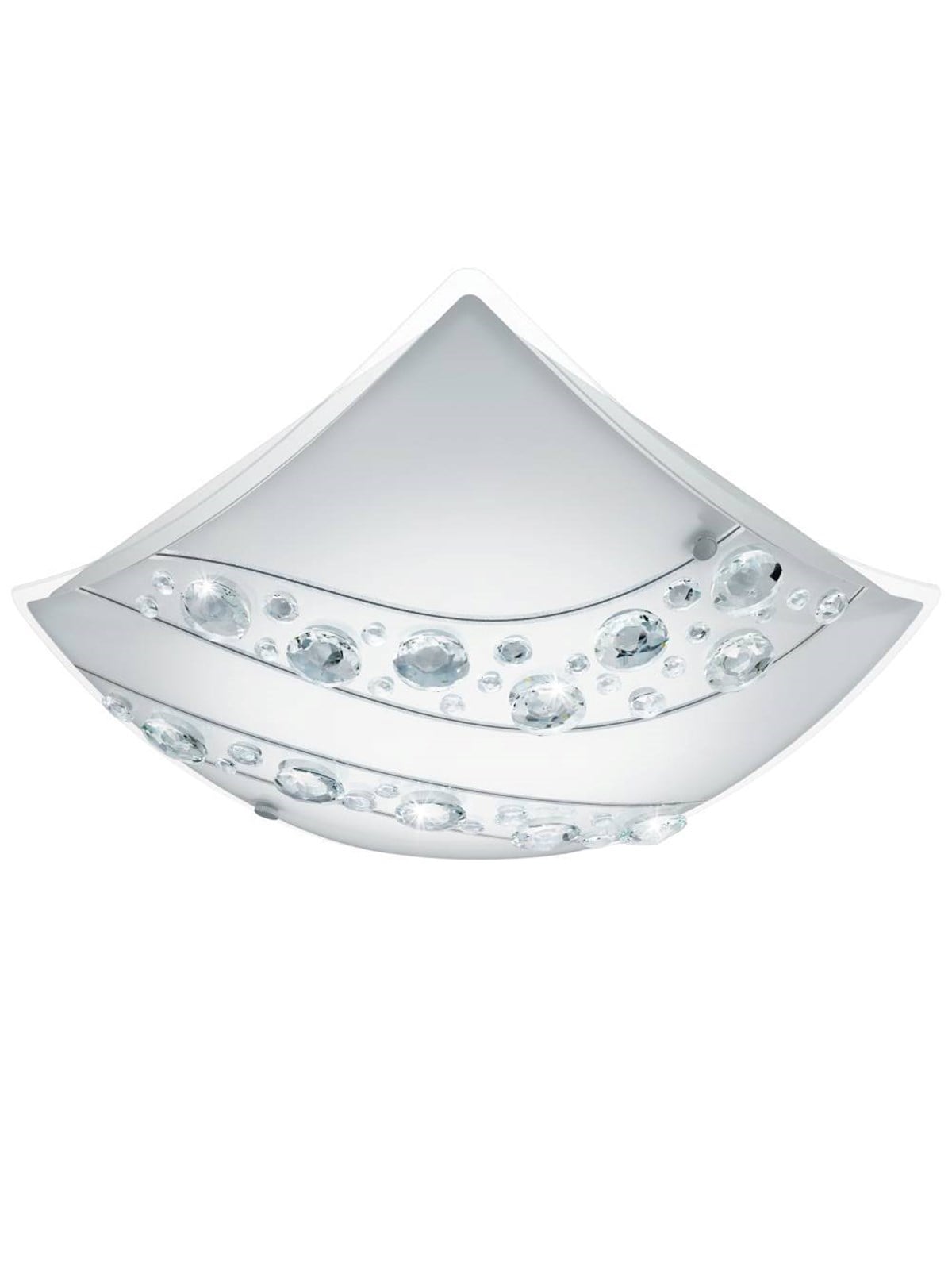EGLO NERINI PLAFOND 1600LM 340X340 KRISTALL