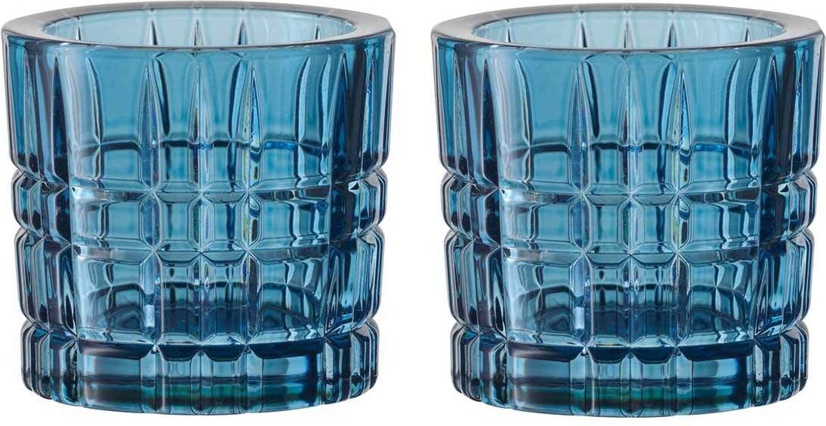Nachtmann Teelichthalter Square Votives Set van 2