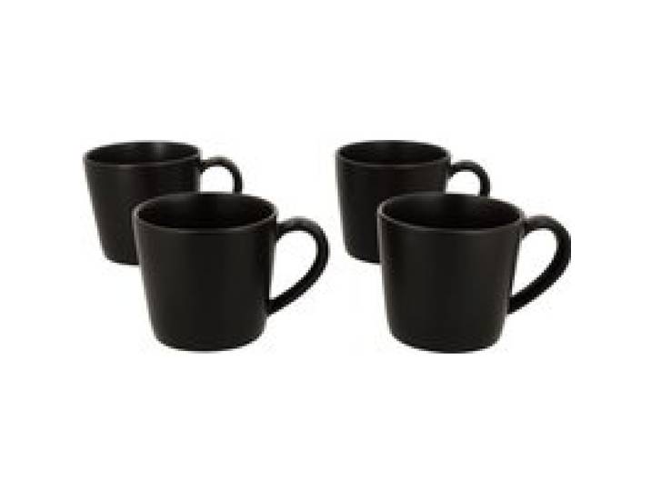 SILVERCREST® Lot de 4 tasses, 370 ml (noir)