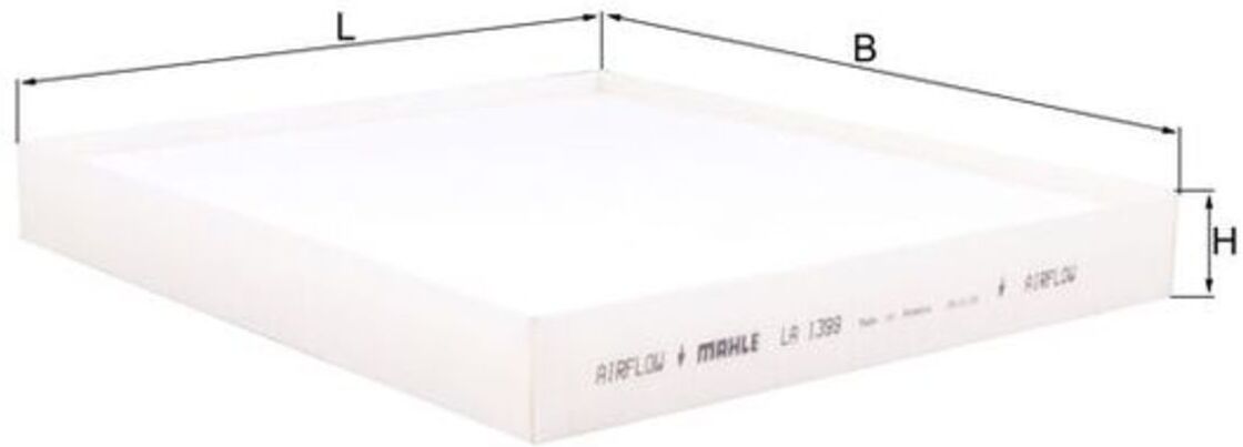 Innenraumluftfilter MAHLE KNECHT LA 1399