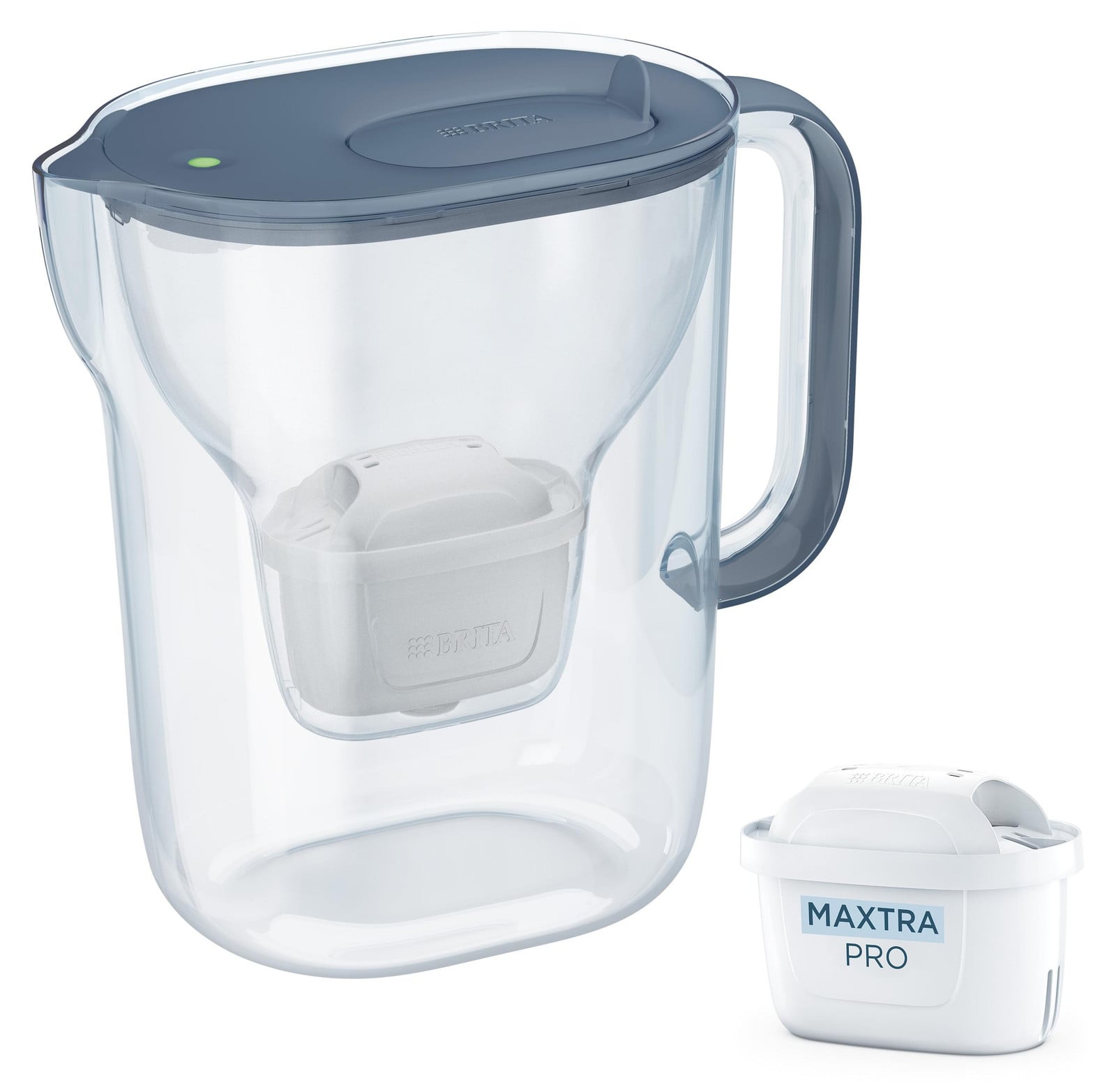 BRITA waterfilter Style essential XL steenblauw