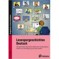 Lesespurgeschichten 7./8. Klasse - Deutsch, Schulbücher von Andreas M. Bräu