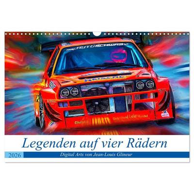 Legenden auf vier Rädern (Wandkalender 2026 DIN A3 quer), CALVENDO Monatskalender