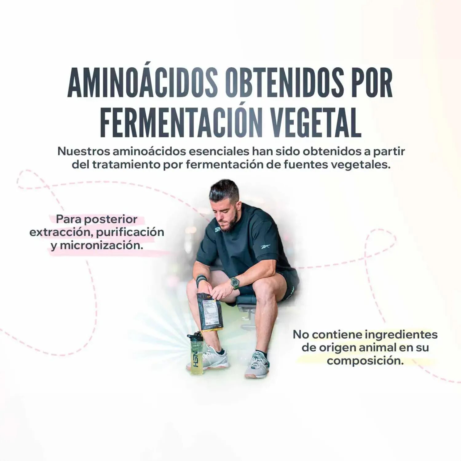 HSN EvoEAA's 500g sandía - EAA's (Aminoácidos Esenciales) - Polvo - 37  Servicios