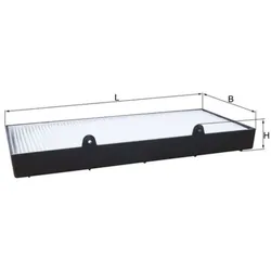 Filter Innenraumluft MAHLE LA 1400