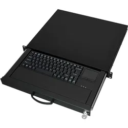 Aixcase AIX-19K1UKUSTP-B, Serverschrank Zubehör, Schwarz