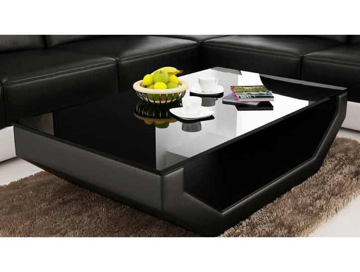 Xlmoebel Couchtisch Designer Couchtisch SR4402 aus Glas mit elegantem Design (Couchtisch, Couchtisch SR4402), Hergestellt in Europa