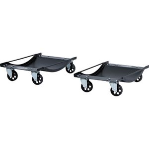 BGS-technic Rangierhilfe 8386, für PKW, 2 Stück, mit Lenkrollen, Tragkraft bis 900 kg/Paar