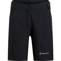 NAKAMURA Damen Shorts Da.-Fahrrad-Hose Itania III wms, Größe 34 in Schwarz Schwarz