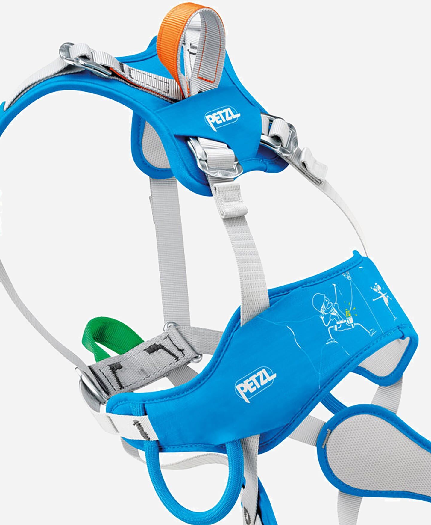 Petzl Ouistiti - Imbragatura - Blu UNICA