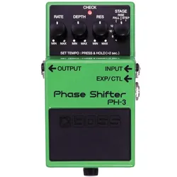 BOSS (Electronics) Gitarreneffekt Phaser PH-3 (Gitarre), Effektpedal, Grün