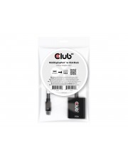 Club 3D Adapter MiniDisplayport> VGA aktiv St/Bu schwarz Polybeutel Digital/Display/Video (CAC-2113)