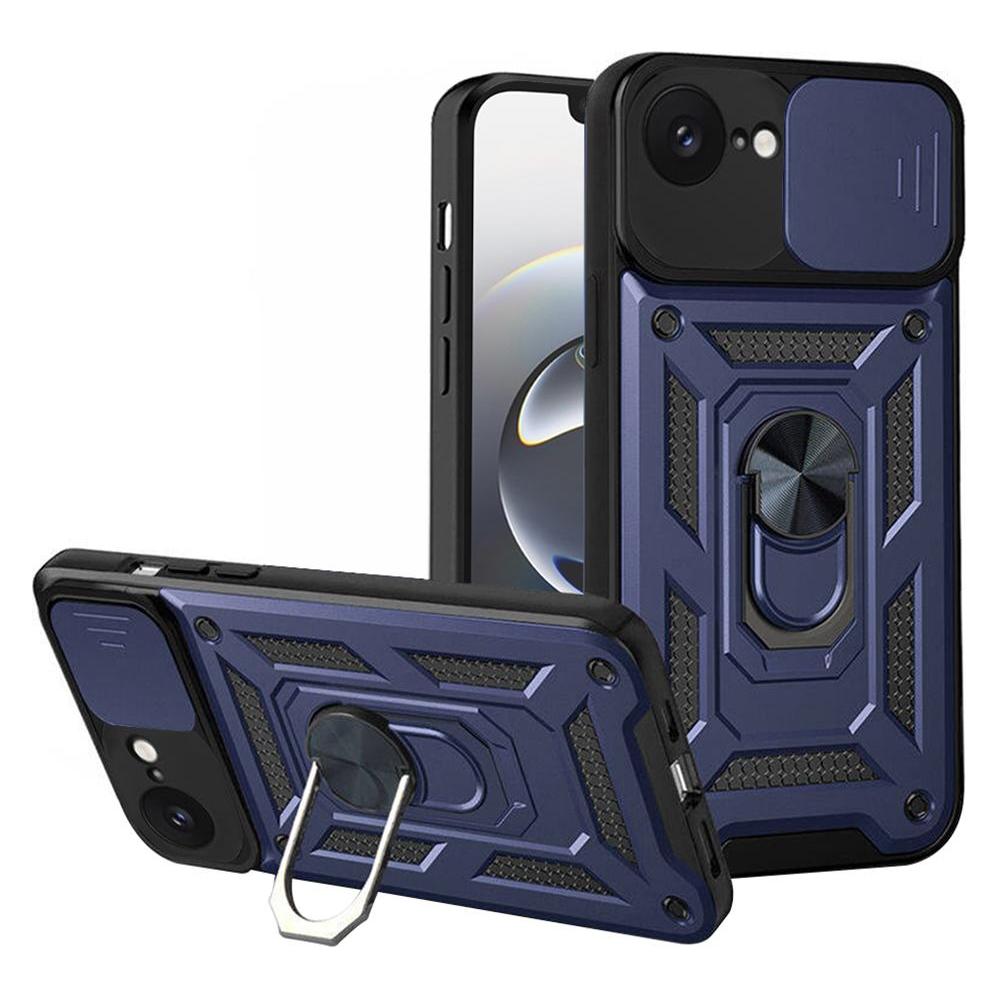 Techsuit - CamShield Series - iPhone 16e - Blue (Apple iPhone 16e, Apple iPhone 17e) (56352069)