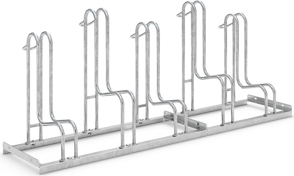 Standparker, einseitig, Reifenbreite bis 55 mm, 5 Stellplätze WSM