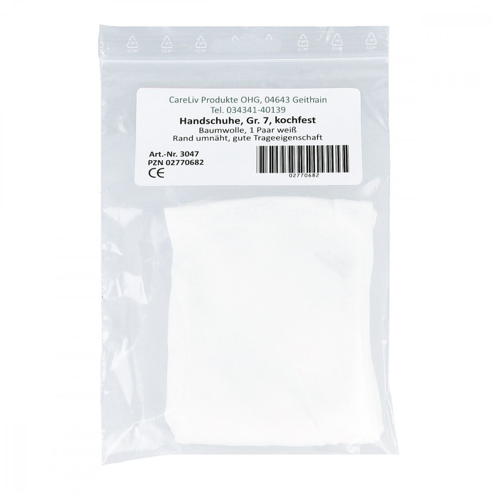 Careliv Produkte OHG Handschuhe Baumwolle Größe 7 02770682
