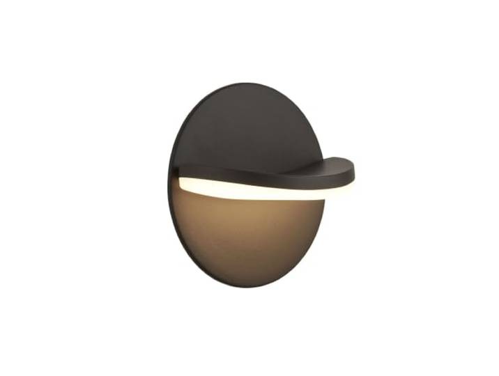 Moderne Wandleuchte Mode Aluminium Grau Polycarbonat LED 16,3W 3000K
