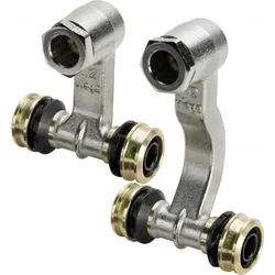 Sockelleisten-Hz Anschluss RAXOFIX 5373 647988, 20x1/2x20mm Messing, pro Stück