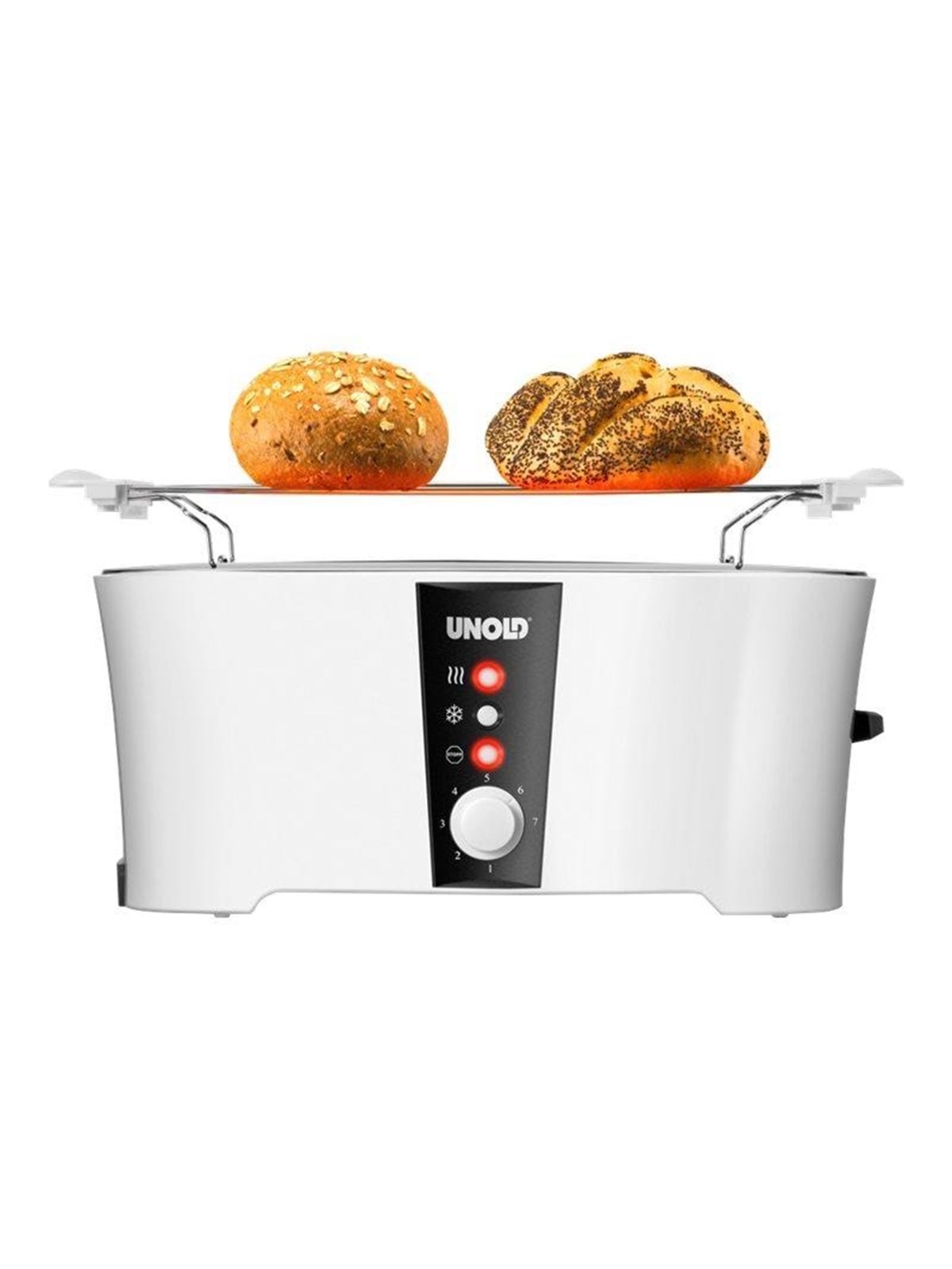 Unold Toaster 38020 Design Dual - toaster - white/black