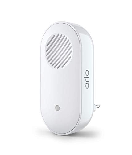 Arlo Chime 2 Wit - Draadloos Audioalarm met Aanpasbare Melodie en Sirene - Compatibel met Arlo Essential Video Deurbel - AC2001