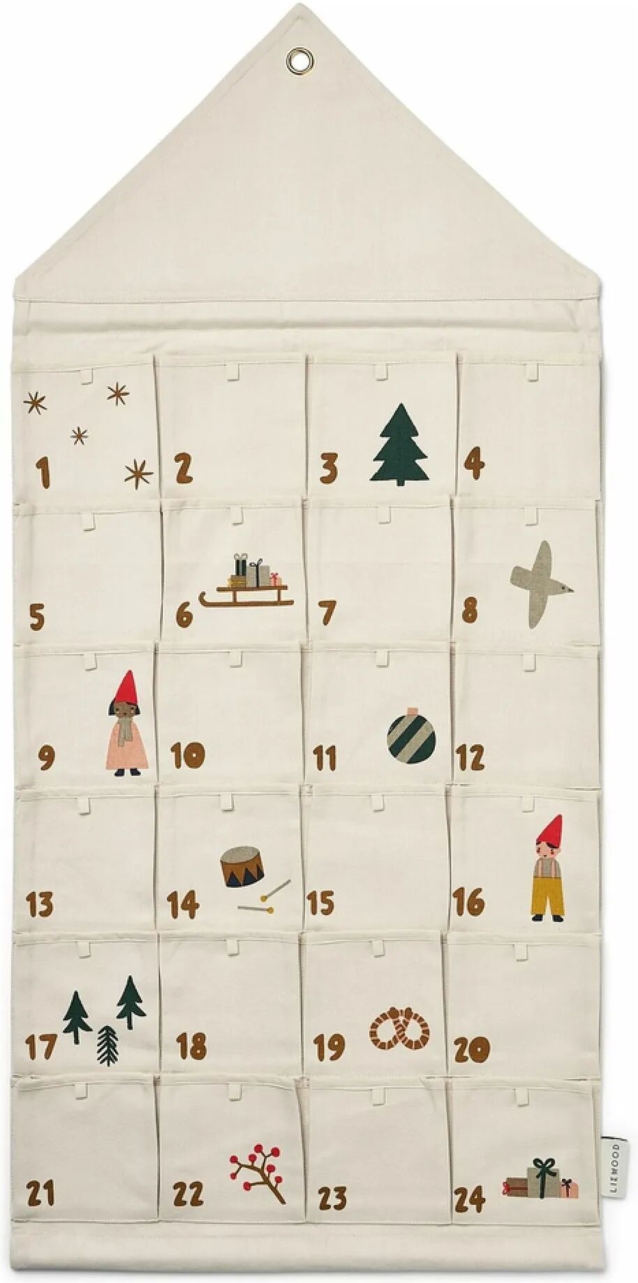 Liewood Calendrier de l'avent Babbo Holiday/Sandy mix taille unique