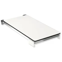 Hewi System 900 Duschklappsitz 900.51.21340 412 x 694 mm, rechteckig, poliert