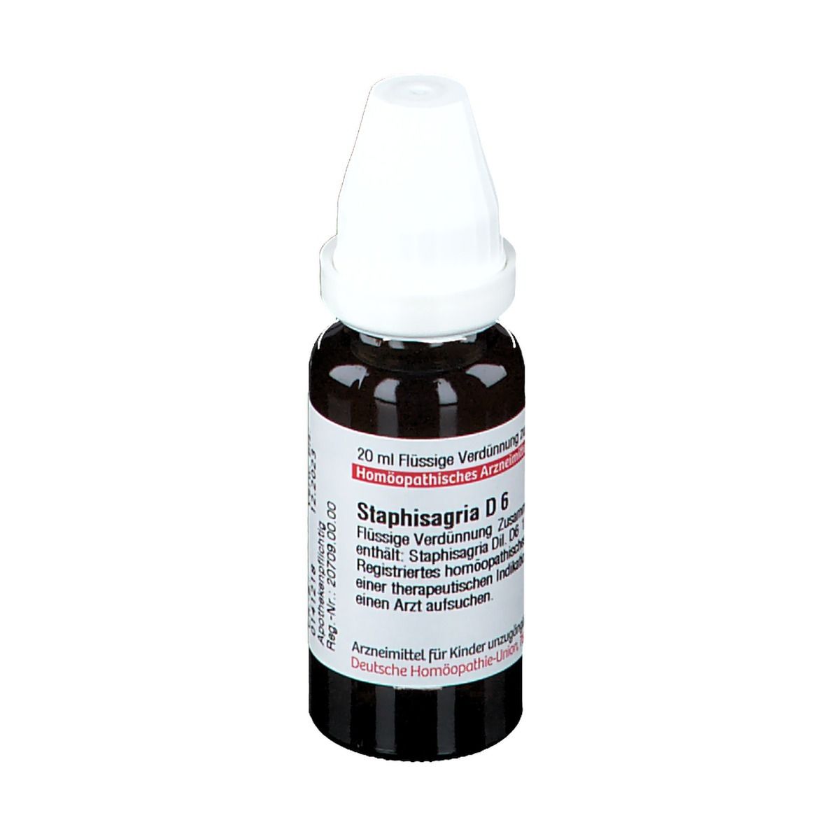 Staphisagria D 6 Dilution 20 ml