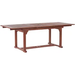 GARTENTISCH Akazienholz 160/220/90 cm rechteckig ausziehbar Toscana