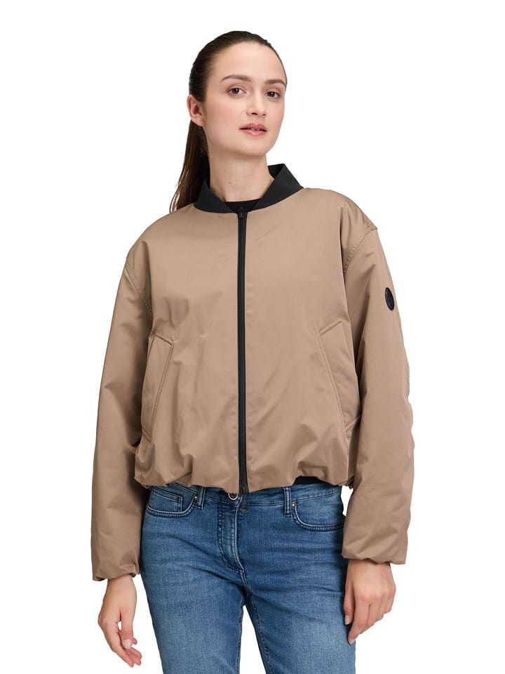 AMBER & JUNE Übergangsjacke in Beige - 38