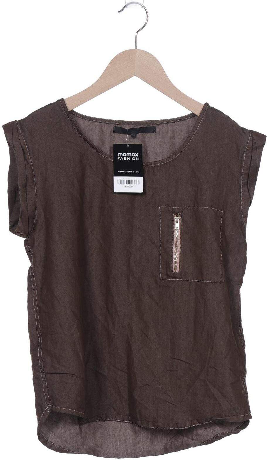 Minimum Damen T-Shirt, Grün, Gr. EU 34, kein / Etikett - Second Hand