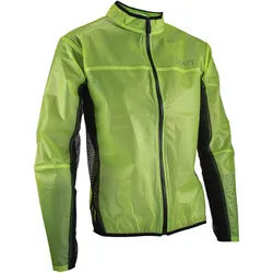 Leatt, Herren, Velojacke, RaceCover Regenjacke Lime (M), Grün, M