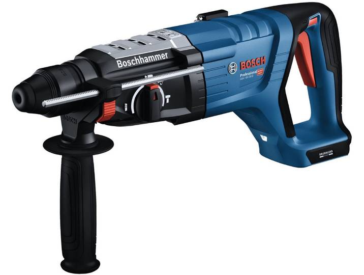 Bosch Professional GBH 18V-28 D - Accu boorhamer - Exclusief accu en lader - Inclusief handgreep\, machinedoek en diepteaanslag