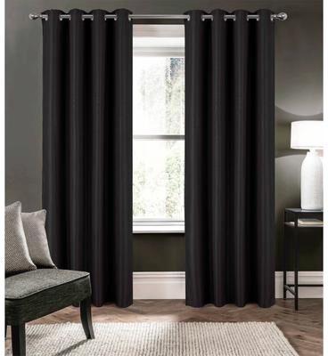 RT Designer Collection Ian Woven Textured Light Filtering Window Curtain