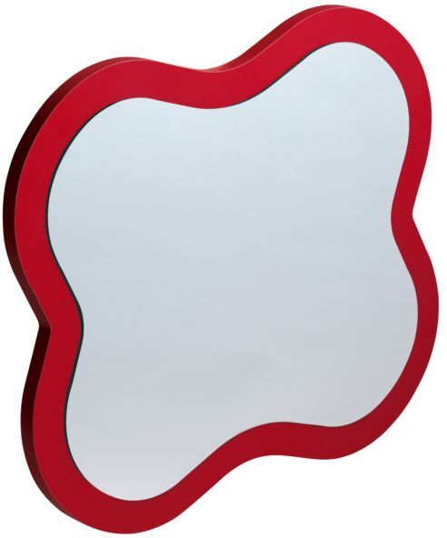 LAUFEN Florakids Spiegel-Blume 4616010034691 Blumenförmig, 435x496x19 mm, Rot