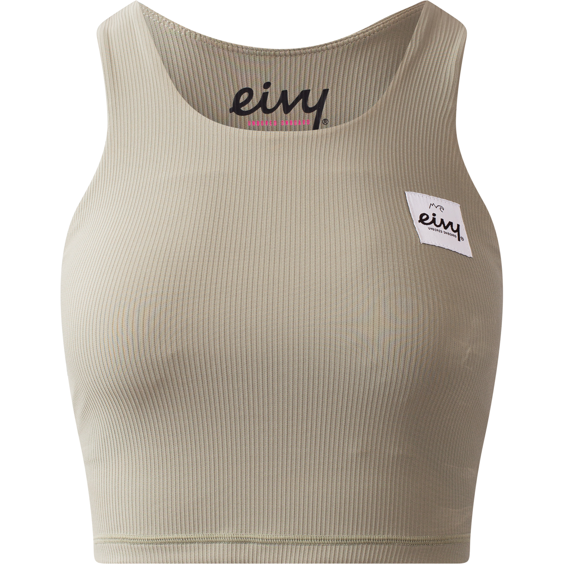 Eivy Cover Up Rib Sport BH Damen Sport-BHs gruen Größe XS Trekking