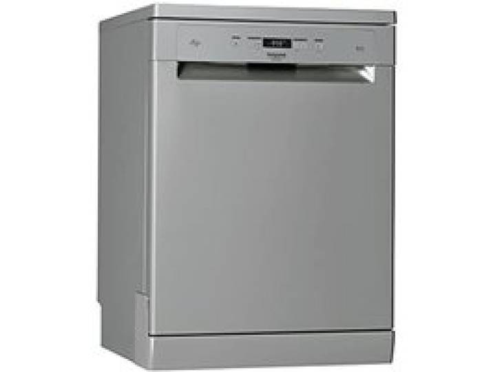 Lave-vaisselle vertical Hotpoint HFC 3C26 CW X - 14 places - Troisième panier - Inox