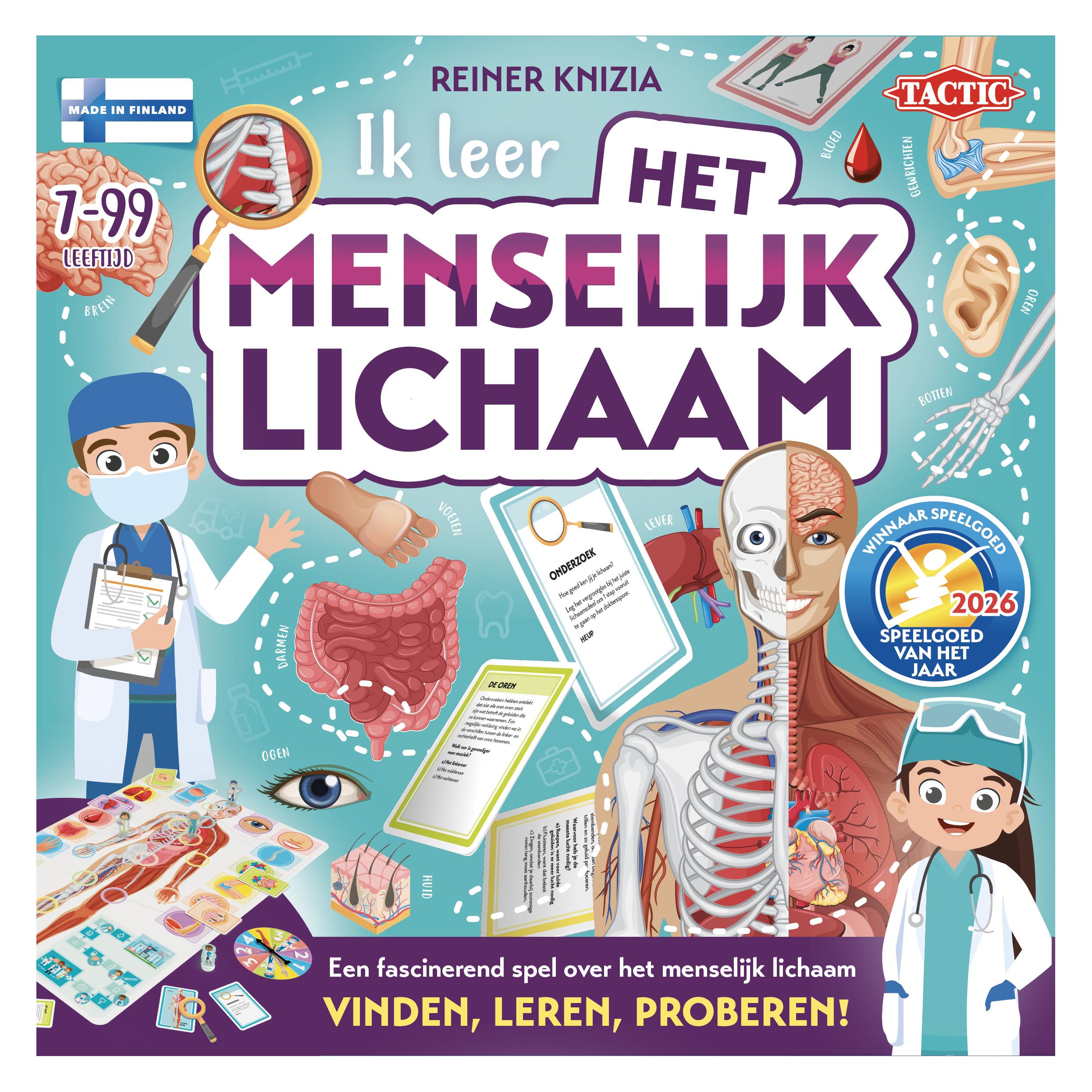 Selecta Spielzeug Ich lerne - Der menschliche Körper (Niederländisch) (60550)