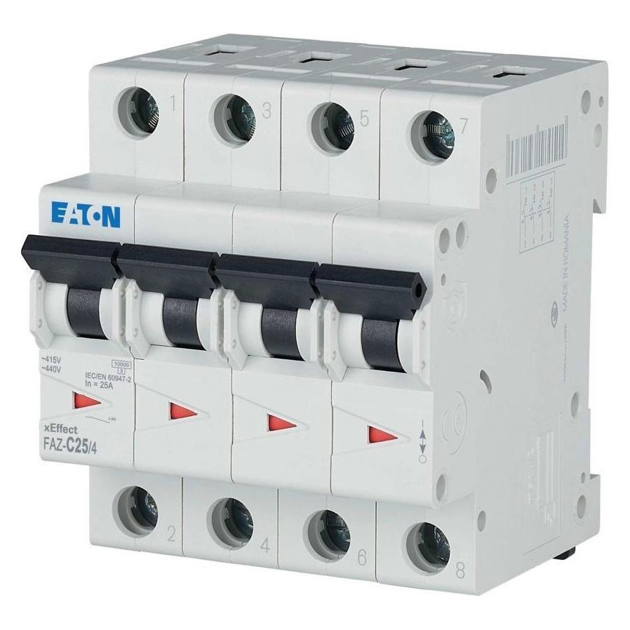 Eaton MOE FAZ-C25/4 Leitungsschutzschalter 25A (279063)