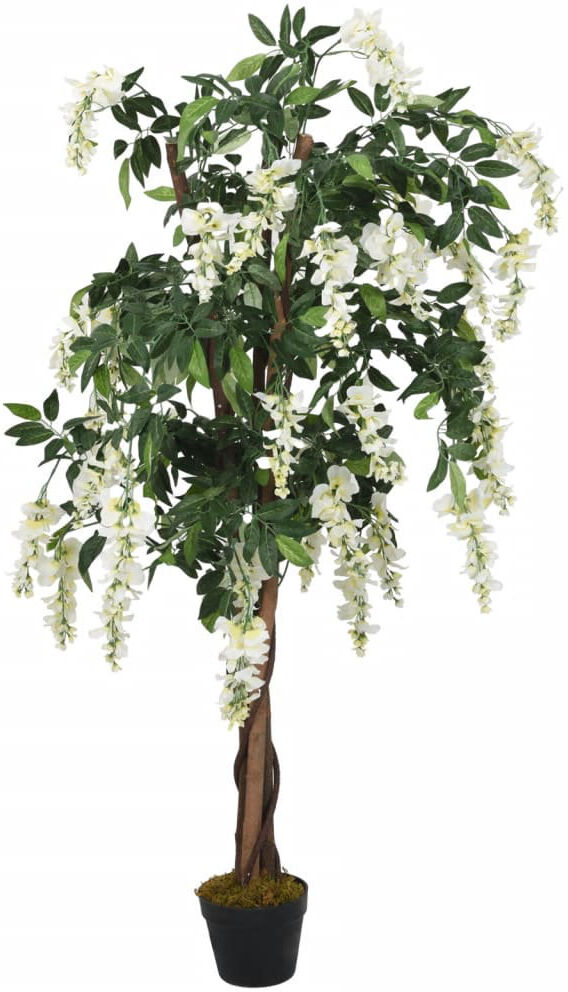 The Seasonal Aisle Faux Wisteria Tree in Pot Green 180cm H x 100cm W