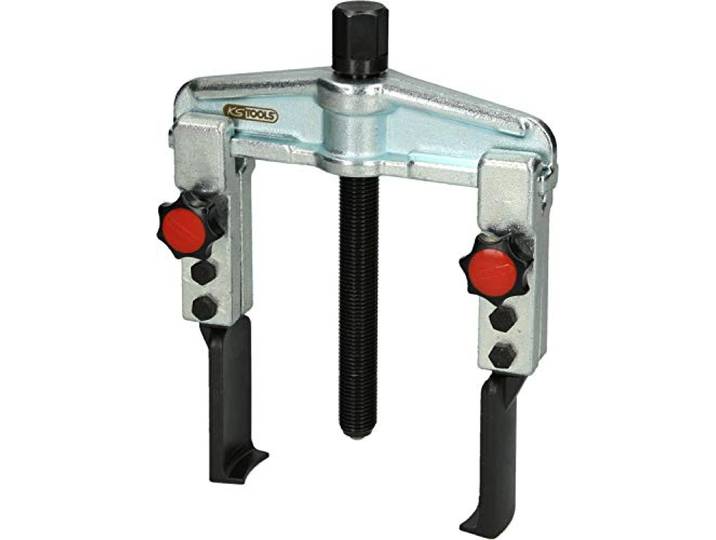 Schnellspann-Universal-Abzieher 2-Armig mit Extrem schlanken und Verlängerten Haken, 20-90mm, 120mm