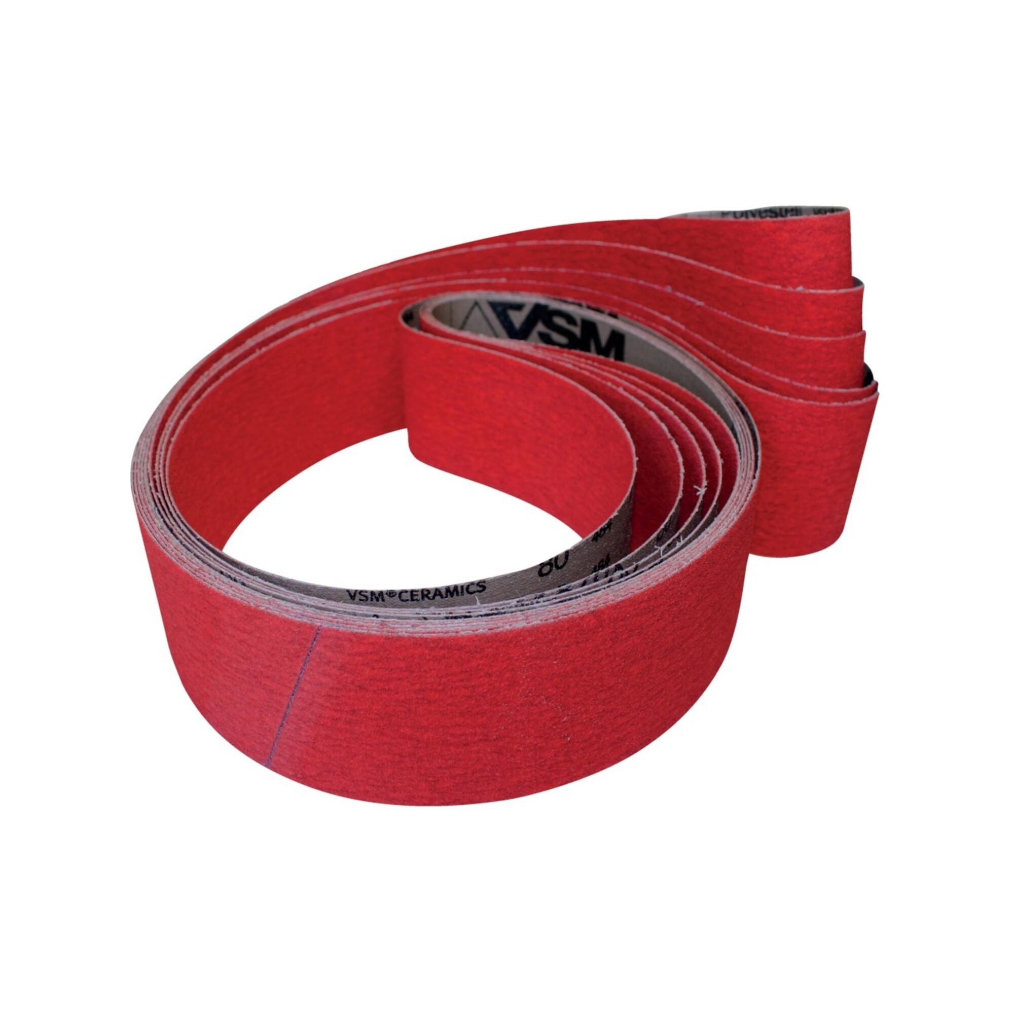 VSM Schleifband Keramikkorn XK870X, 50x2000 mm, Körnung: 80 (733639)
