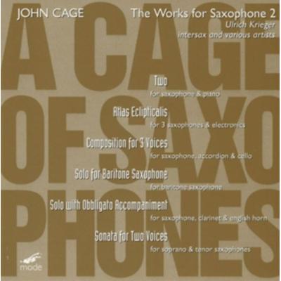 The Works For Saxophone 2 - Ulrich Krieger, CD