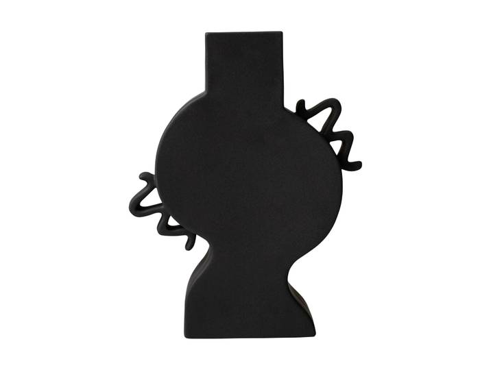 DBKD Vase plat 33 cm Black