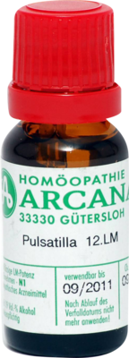 ARCANA Dr. Sewerin GmbH & Co.KG PULSATILLA LM 12 Dilution 10 ml 02603464