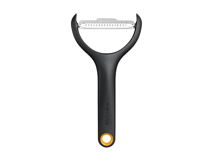Fiskars Functional Form dunschiller Zwart, julienneschiller, Y-vormig