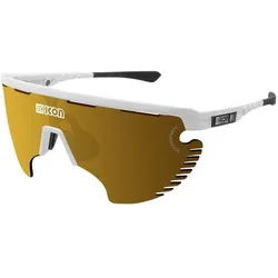 Scicon, Sportbrille, Aerowing Lamon SCNPP white gloss, Mehrfarbig