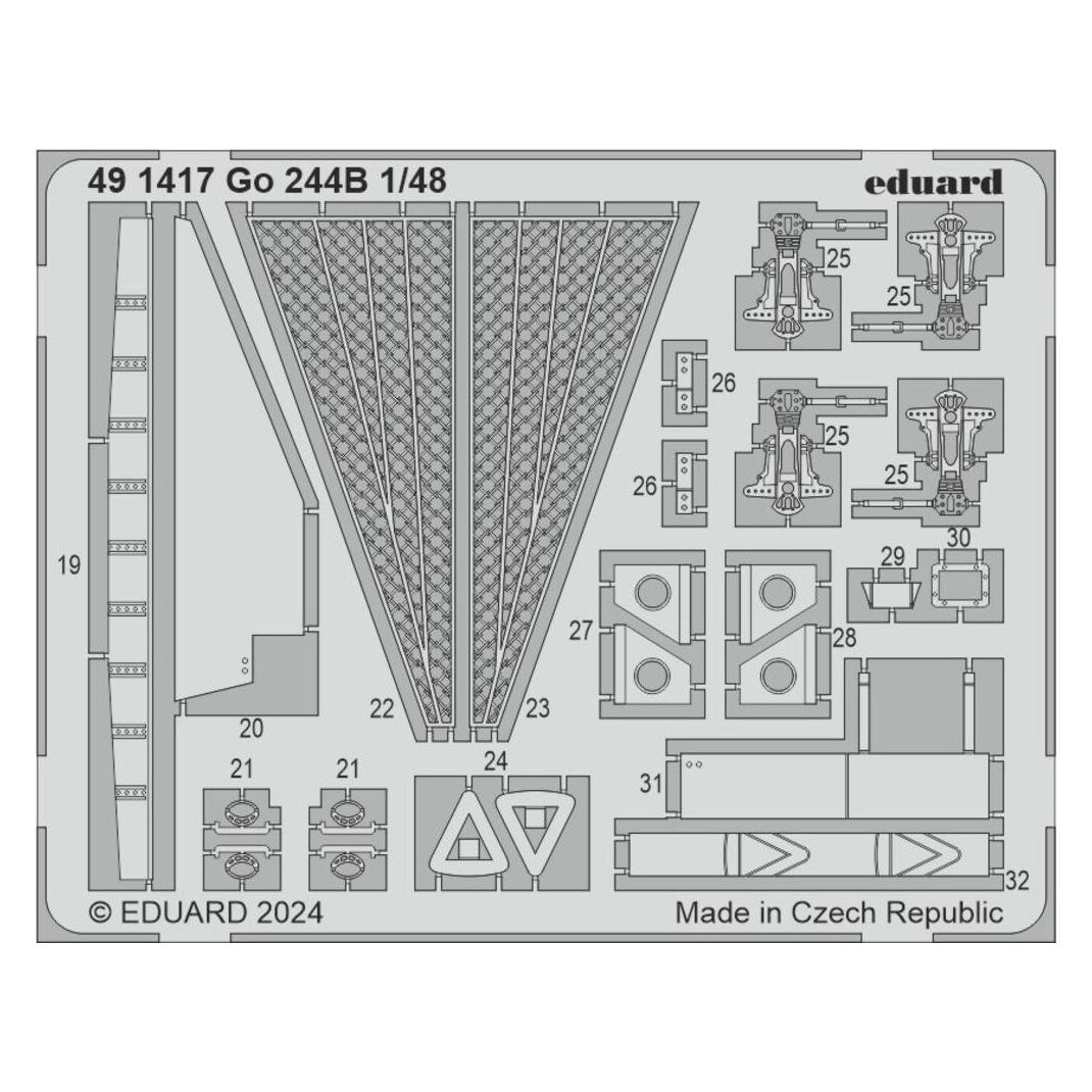 Eduard Go 244B 1/48 ICM (491417)