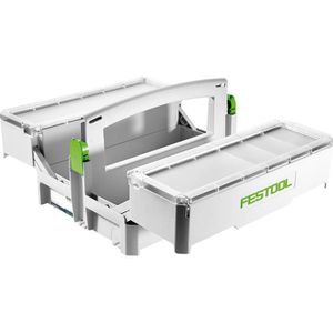 Festool Werkzeugkoffer SYS-StorageBox SYS-SB, leer, Kunststoff Klappkoffer