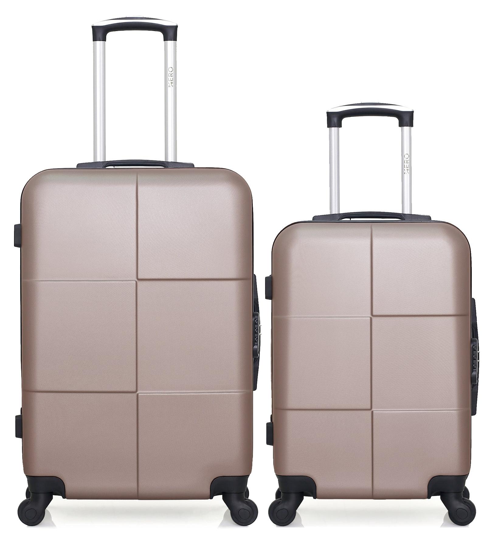 HERO - 2er-Set - Wochenendkoffer und Handgepäckkoffer CORONADO