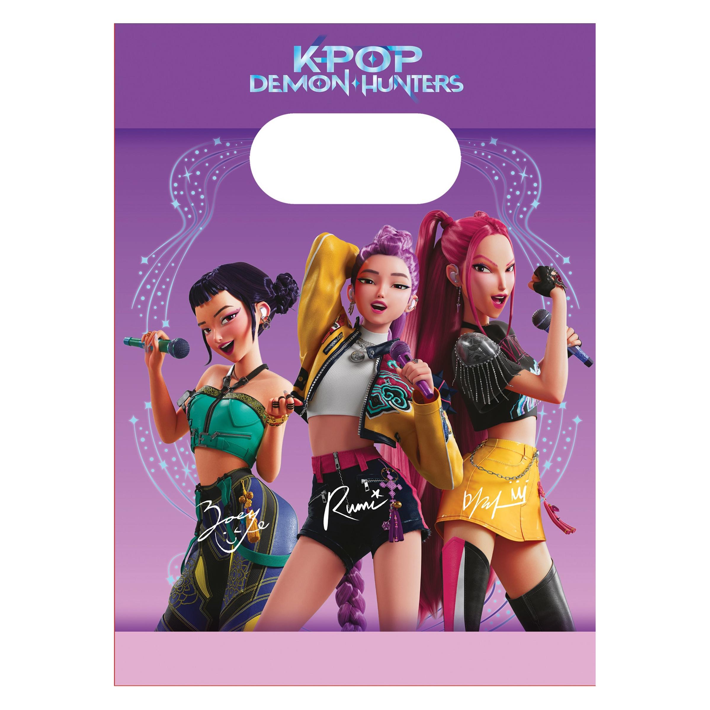 Sombo Partytüten KPop Demon Hunters (4x) (98644)