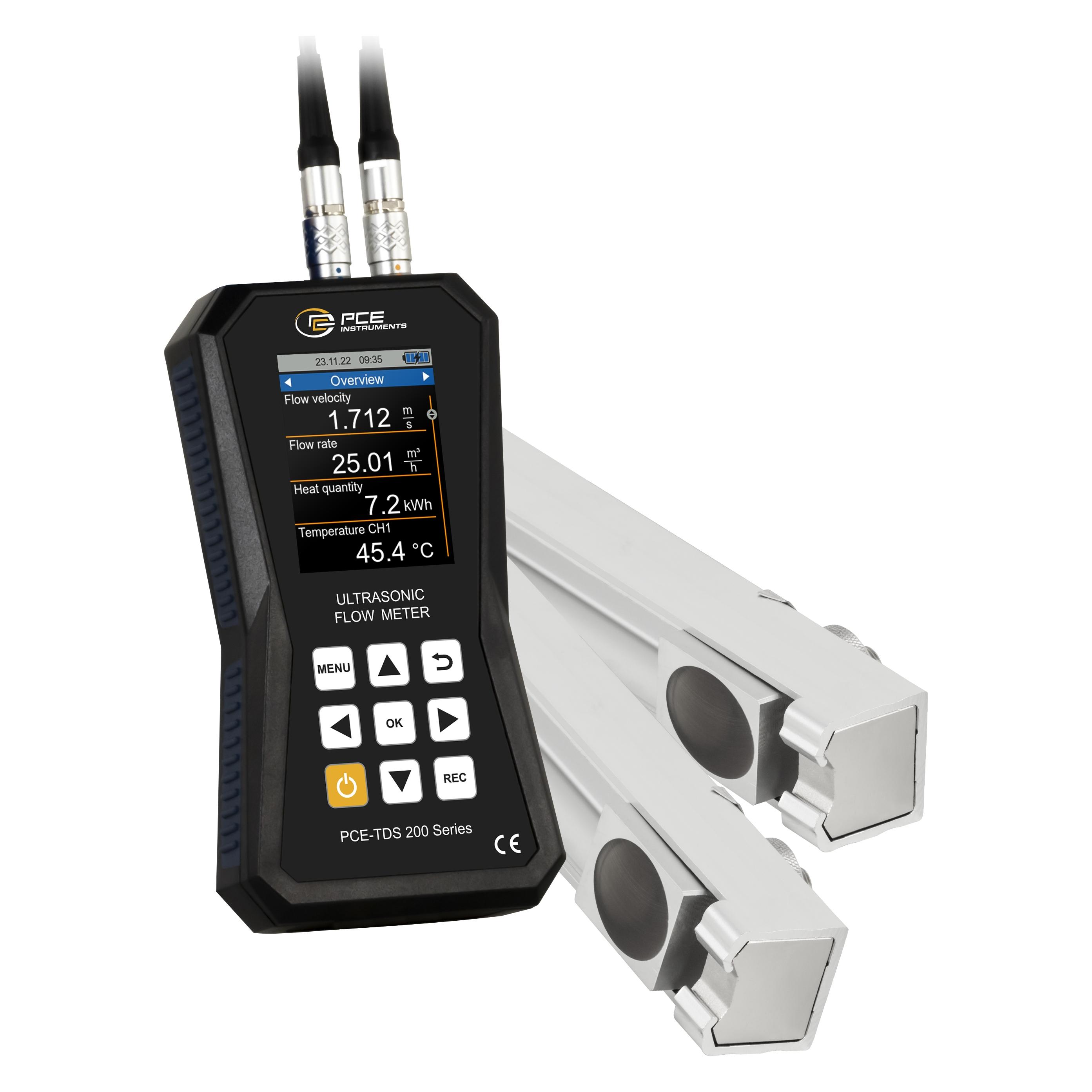 PCE Instruments Durchflussmesser + 4 Sens (PCE-TDS 200 MR)
